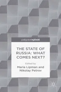 The State of Russia: What Comes Next?_cover