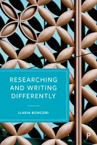 Researching and Writing Differently_cover