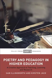 Poetry and Pedagogy in Higher Education_cover