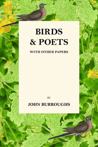 Birds And Poets - With Other Papers_cover