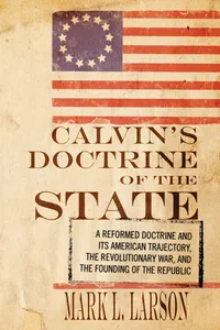 Calvin's Doctrine of the State_cover