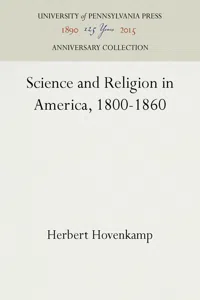 Science and Religion in America, 1800-1860_cover