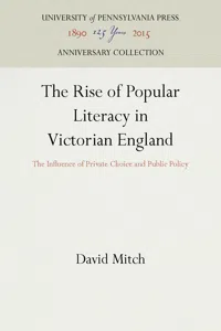 The Rise of Popular Literacy in Victorian England_cover