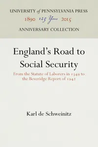 England's Road to Social Security_cover
