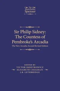 Sir Philip Sidney: The Countess of Pembroke's Arcadia_cover