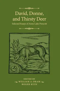 David, Donne, and Thirsty Deer_cover