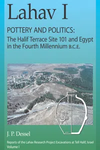 Lahav I. Pottery and Politics_cover