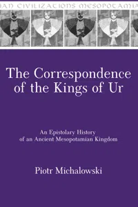 The Correspondence of the Kings of Ur_cover