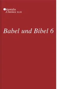 Babel und Bibel 6_cover