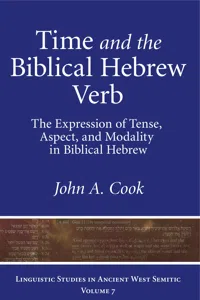 Time and the Biblical Hebrew Verb_cover