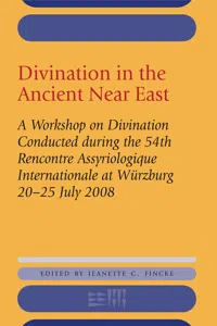 Divination in the Ancient Near East_cover