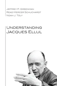 Understanding Jacques Ellul_cover