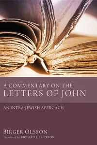 A Commentary on the Letters of John_cover