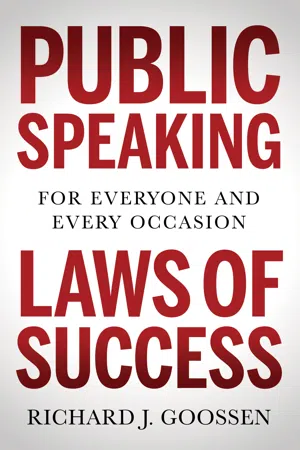 Public Speaking Laws of Success