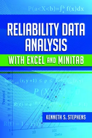 Reliability Data Analysis with Excel and Minitab