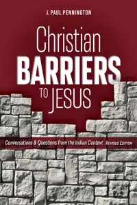 Christian Barriers to Jesus_cover