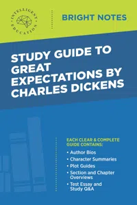 Study Guide to Great Expectations by Charles Dickens_cover