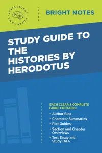 Study Guide to The Histories by Herodotus_cover