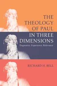 The Theology of Paul in Three Dimensions_cover