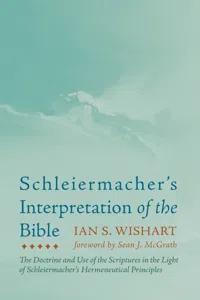 Schleiermacher's Interpretation of the Bible_cover
