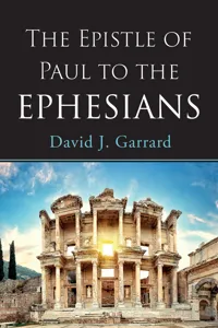 The Epistle of Paul to the Ephesians_cover