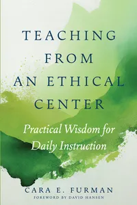 Teaching from an Ethical Center_cover