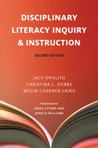 Disciplinary Literacy Inquiry & Instruction, Second Edition_cover