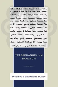 Tetraeuangelium Sanctum_cover