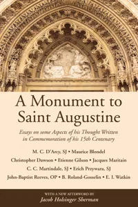 A Monument to Saint Augustine_cover