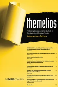 Themelios, Volume 40, Issue 1_cover