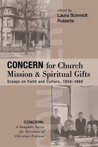 Concern for Church Mission and Spiritual Gifts_cover