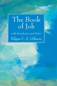 The Book of Job with Introduction and Notes_cover