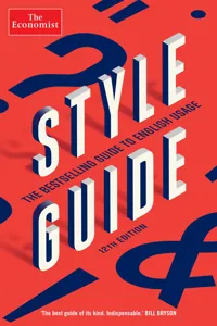 The Economist Style Guide_cover