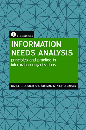 Information Needs Analysis