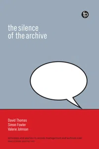The Silence of the Archive_cover
