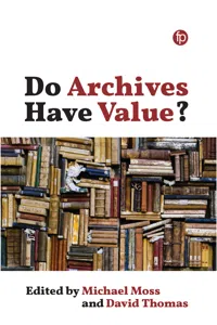 Do Archives Have Value?_cover