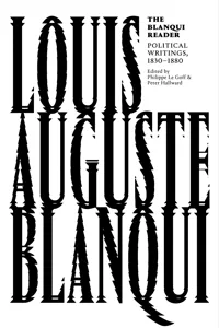 The Blanqui Reader_cover