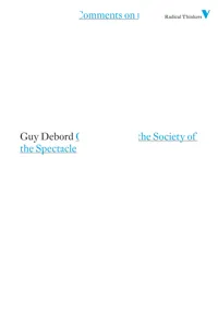 Comments on the Society of the Spectacle_cover