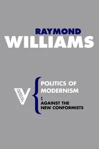 Politics of Modernism_cover