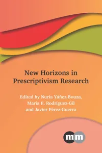 New Horizons in Prescriptivism Research_cover