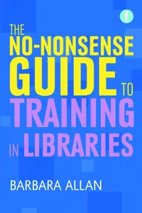 The No-nonsense Guide to Training in Libraries_cover