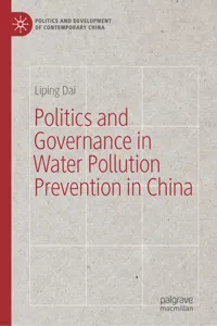 Politics and Governance in Water Pollution Prevention in China_cover