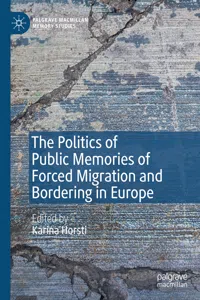 The Politics of Public Memories of Forced Migration and Bordering in Europe_cover