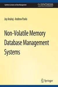 Non-Volatile Memory Database Management Systems_cover