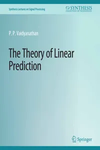 The Theory of Linear Prediction_cover