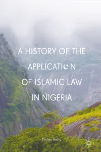 A History of the Application of Islamic Law in Nigeria_cover