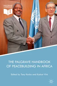 The Palgrave Handbook of Peacebuilding in Africa_cover
