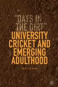 University Cricket and Emerging Adulthood_cover