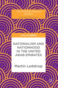 Nationalism and Nationhood in the United Arab Emirates_cover