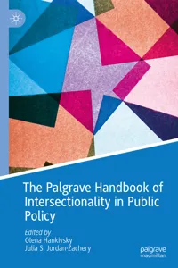 The Palgrave Handbook of Intersectionality in Public Policy_cover